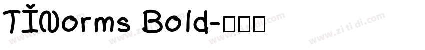 TINorms Bold字体转换